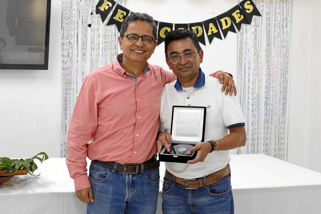 Luis Francisco Arias y Juan Carlos Layton. Luis Francisco Arias y Juan Carlos Layton.