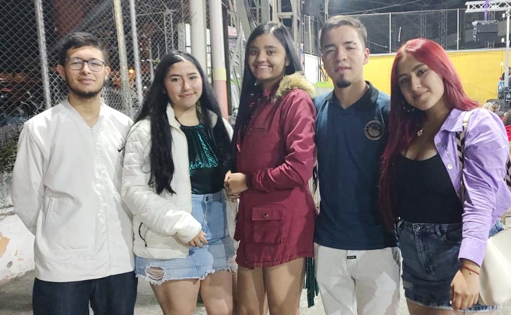 Sergio Alejandro Bedoya Henao, Karol Sofía Díaz Castro, Luisa Fernanda Gallego Agudelo, Juan Diego Cardozo Castañeda y Estefanía Castellano Cardona.