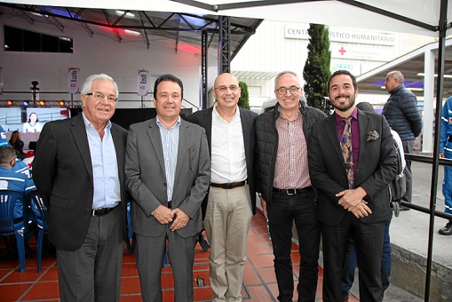 Óscar Sanint, Germán Maldonado, Jaime Eduardo Zuluaga, Juan Carlos Quintero y Daniel Hurtado. Óscar Sanint, Germán Maldonado, Jaime Eduardo Zuluaga, Juan Carlos Quintero y Daniel Hurtado.