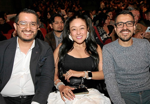 Luis Alejandro González, Giomar Soler y Federico Santa. Luis Alejandro González, Giomar Soler y Federico Santa.
