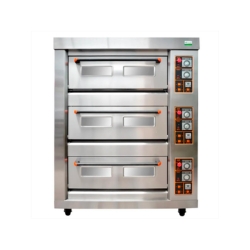 Mejor-horno-para-panaderia-Fuller-Machinery Horno Industrial 3 Cabinas Fuller Machinery