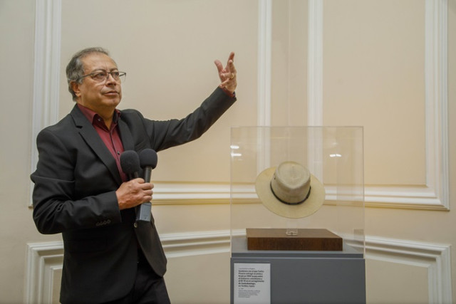 Sí, pero no con el sombrero de Pizarro Foto|Cortesía Presidencia de la República|LA PATRIA