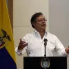 El presidente de Colombia, Gustavo Petro