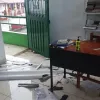 Afectaciones por los vientos en el Institución Educativa Largo en Samaná.