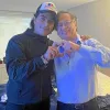 Nicolás y Gustavo Petro, hijo y padre, en medio de la polémica.