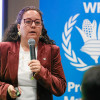 Foto | EFE | LA PATRIA La directora adjunta para Colombia del Programa Mundial de Alimentos, Rossella Bottone, anunció el resultado de la encuesta.