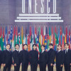 El grupo de K-pop Seventeen, embajador de Buena Voluntad de la Unesco.