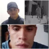 A Luis Alberto Pérez Patiño, de 28 años (izquierda), le disparó Joan Carlos Castaño Martínez (abajo) dentro de un bar de la zona urbana de Pácora (derecha). La acción quedó en video.