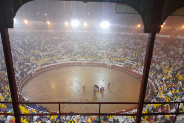 Suspenden por lluvias el  Festival Taurino 