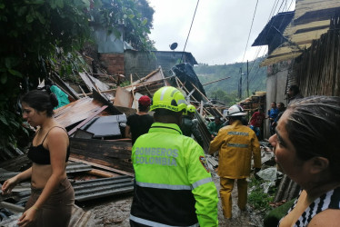 Las intensas lluvias pasaron factura en Caldas