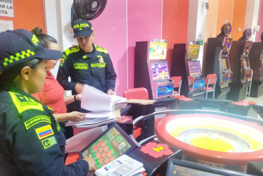 Policía en Caldas intervino 78 establecimientos de juegos de azar 