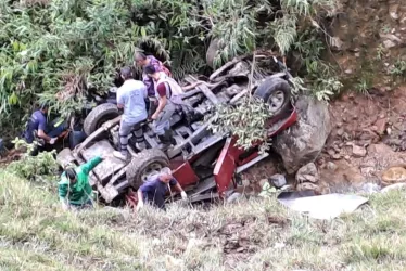 Se rodó campero en la vía Aguadas-Pácora