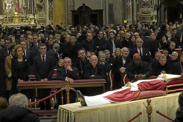 Ayer fue el último día de la capilla ardiente.