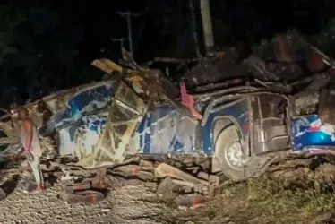  El accidente ocurrió en el área de Gualaca, en el oeste de Panamá.