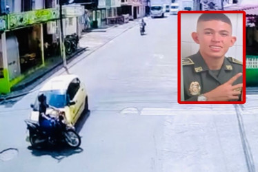 Policía muerto.