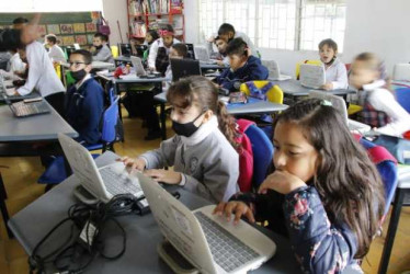 Colegio rural Nuestra Señora del Rosario, de Villamaría, uno de los incluidos en la medida del Gobierno departamental.
