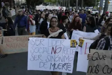 Rechazo al asesinato de líderes sociales