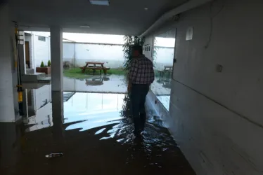 inundación barrio La camelia 