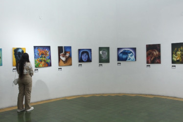 Algunas de las obras que estarán expuestas en Bellas Artes esta semana durante el festival.