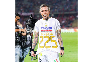 El delantero tolimense Dayro Moreno anotó su gol 225 en la Liga Colombiana, rompió el récord como máximo anotador de la competencia y le dio la victoria al Once Caldas.