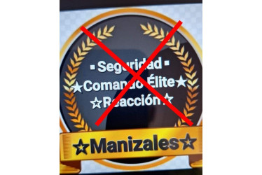 "Seguridad, Comando Élite, Reacción Manizales" es el nombre del frente ilegal de seguridad que se anuncia en redes. Su operación sería en la comuna Atardeceres.