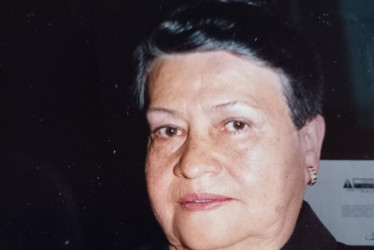 Haydee Cortés de Ortega, exconcejal de Manizales que falleció esta tarde.