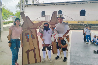 Los estudiantes personificaron a sus autores favoritos.