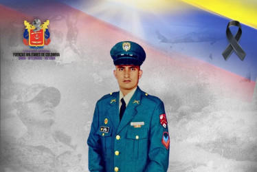 Foto |Ejército Nacional | LAPATRIA ​​​​​​​La víctima fue el cabo primero Luis Felipe Ramírez Perdomo.