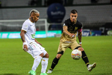 Michael Barrios, autor del gol del Once Caldas.