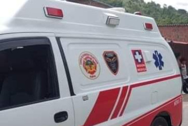 El Cuerpo de Bomberos de Supía atendió a la mujer lesionada y la trasladó a un hospital.