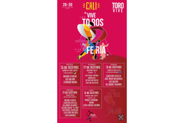 Del 26 al 30 de diciembre será la Temporada Taurina de Cali. 