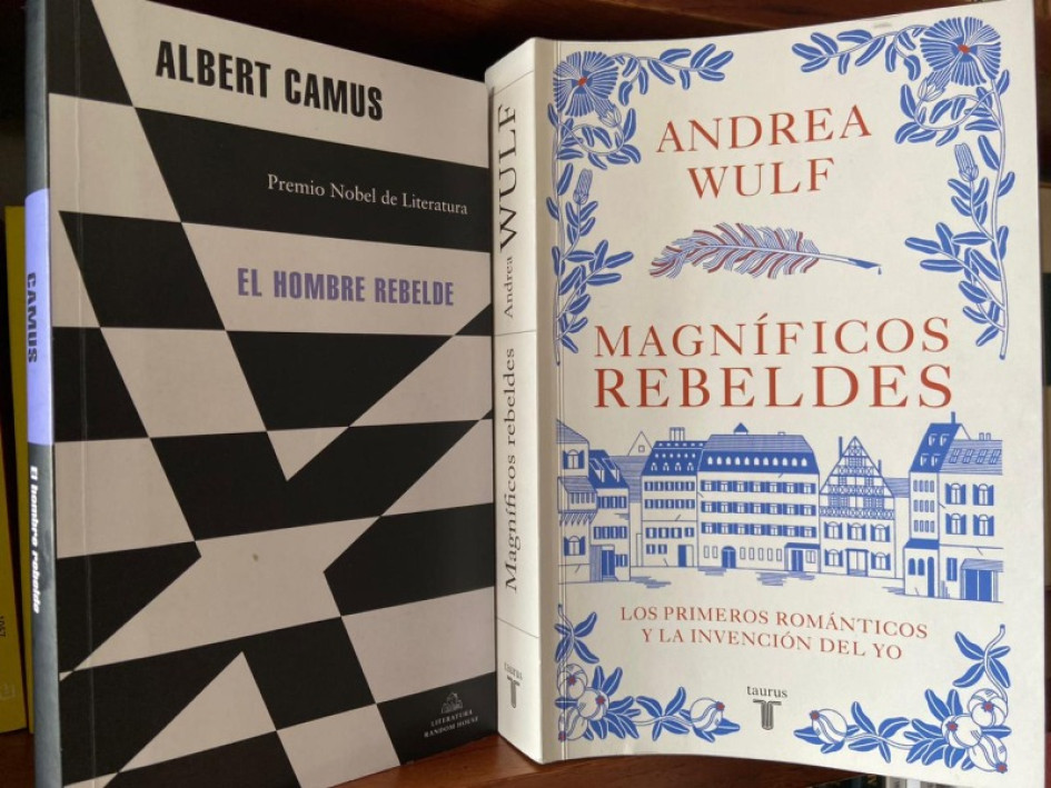 El hombre rebelde, Albert Camus. Magníficos rebeldes, Andrea Wulf.