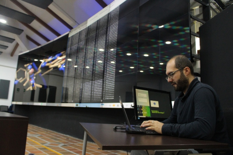 Las empresas de base tecnológica tienen mucho que ver en la baja tasa de desempleo en la ciudad. Bios es pieza clave del desarrollo digital. En la foto Jorge Jaramillo, su director científico.