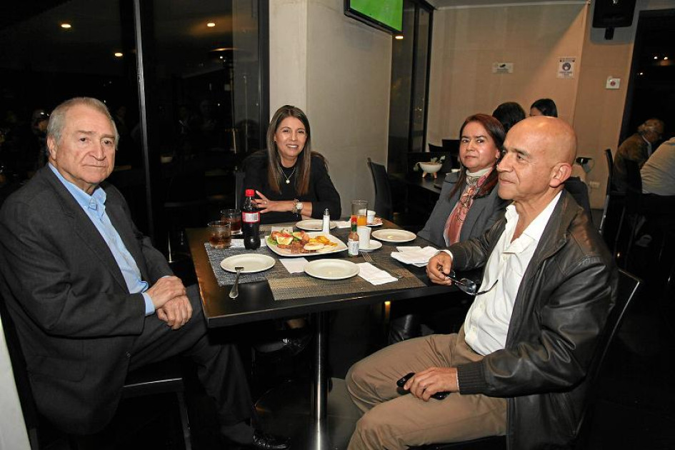 Ómar Yepes Alzate, Estella Villa, Gloria Esperanza Ospina y Duván Emilio  Ramírez.