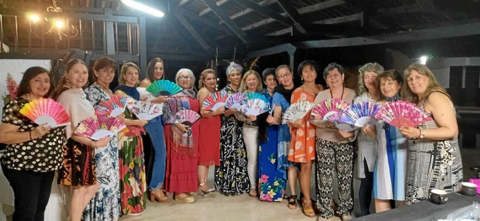 Foto | Henry Giraldo | LA PATRIA La promoción 1980 del colegio Nuestra Señora del Rosario de Manzanares se reunió en la finca San Rafael, ubicada en La Tebaida (Quindío) para celebrar 42 años de egresadas. En la foto: María Dolly Montes, Mónica Ramírez, Martha E. Noreña, Martha L. Jiménez, Luz Estela Quintero, Teresa Gutiérrez, Luz América Martínez, Patricia Ramírez, Nidia Quiceno, Melva L. Aristizábal, Marina Marulanda, Carmen Campuzano, Carmen Yolanda Aristizábal, Gloria Estela Arenas, Luz Mery Gómez yMar