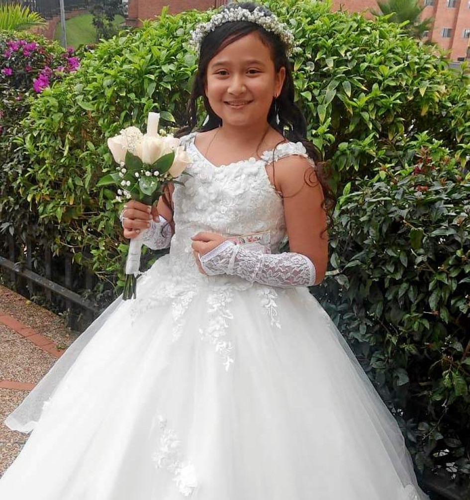 María Antonia Sánchez Tejada recibió la gracia del señor el 12 de noviembre en la parroquia Nuestra Señora del Pilar.