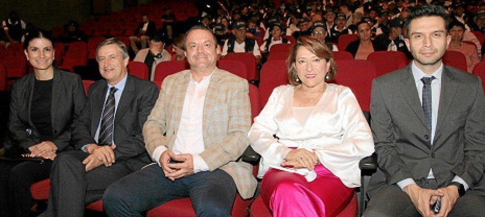 Fotos | Argemiro Idárraga | LA PATRIA Alexa Morales, Bernardo Mejía, Juan Felipe Jaramillo, Luz Stella Correa y Mario Alzate Arbeláez.