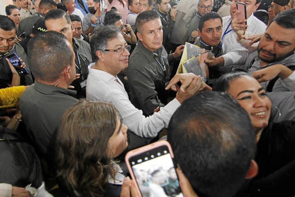 Foto | EFE | LA PATRIA Gustavo Petro hizo el anuncio en Cúcuta durante una jornada más de los Diálogos Regionales Vinculantes. Foto | EFE | LA PATRIA Gustavo Petro hizo el anuncio en Cúcuta durante una jornada más de los Diálogos Regionales Vinculantes.