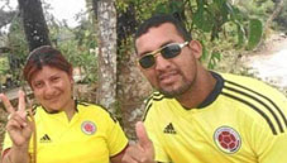 Foto | Imagen compartida por el Alto Comisionado para la Paz | LAPATRIA En la foto, líder social Sócrates Sevillano y su esposa, Cielo Ruales. Foto | Imagen compartida por el Alto Comisionado para la Paz | LAPATRIA En la foto, líder social Sócrates Sevillano y su esposa, Cielo Ruales.