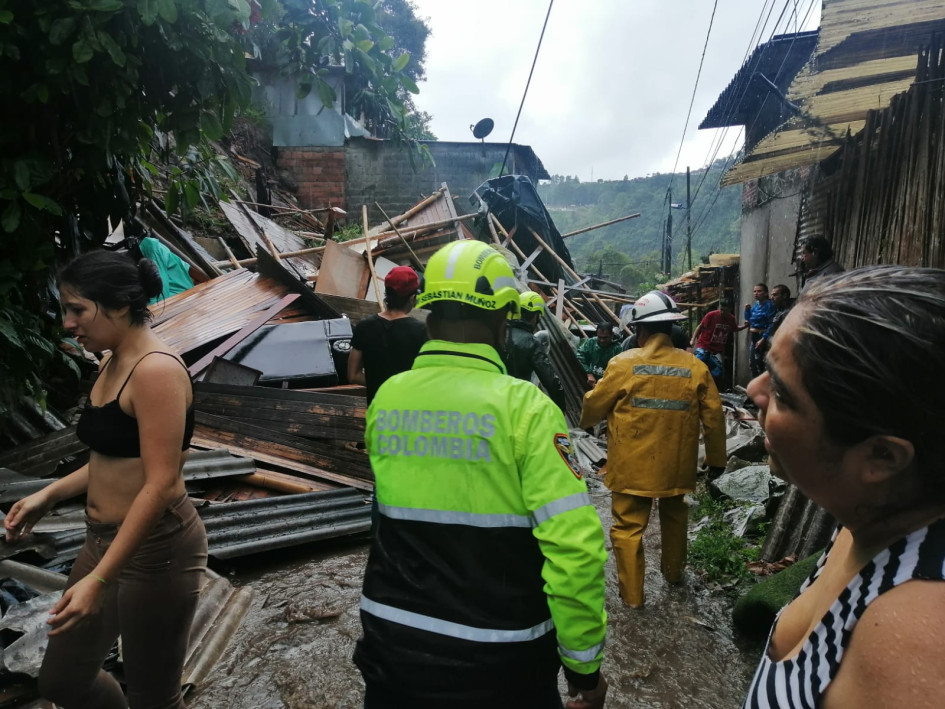 Las intensas lluvias pasaron factura en Caldas Las intensas lluvias pasaron factura en Caldas