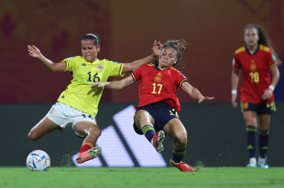 España vence a Colombia en el Mundial Sub-17 España vence a Colombia en el Mundial Sub-17