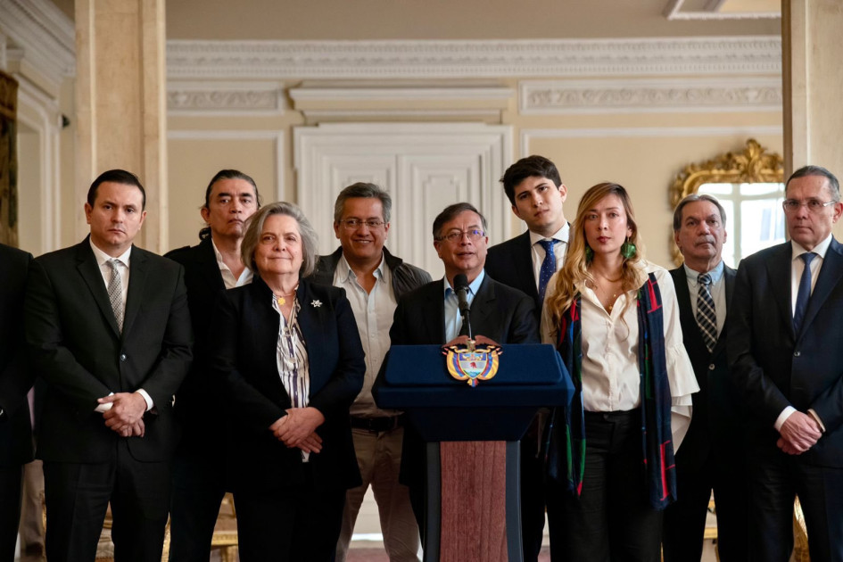 Declaraciones del presidente, Gustavo Petro, en las que anuncia dos cambios en el proyecto de reforma tributaria. Declaraciones del presidente, Gustavo Petro, en las que anuncia dos cambios en el proyecto de reforma tributaria.
