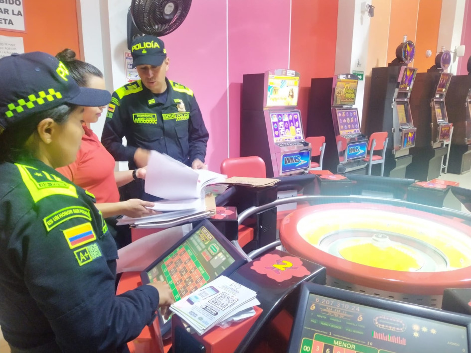 Policía en Caldas intervino 78 establecimientos de juegos de azar Policía en Caldas intervino 78 establecimientos de juegos de azar
