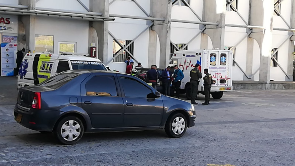 Foto| LA PATRIA La menor llegó sin signos vitales al Hospital de Caldas. Foto| LA PATRIA La menor llegó sin signos vitales al Hospital de Caldas.