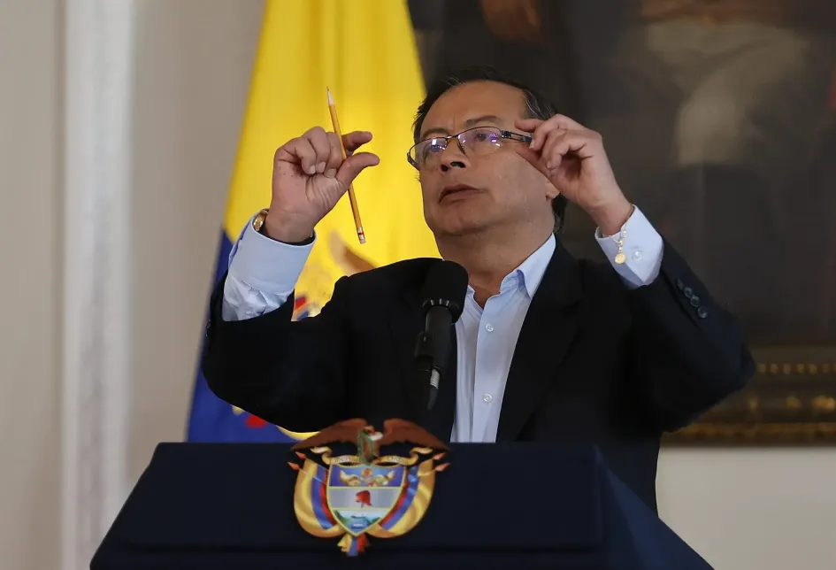 Presidente de Colombia, Gustavo Petro. Presidente de Colombia, Gustavo Petro.