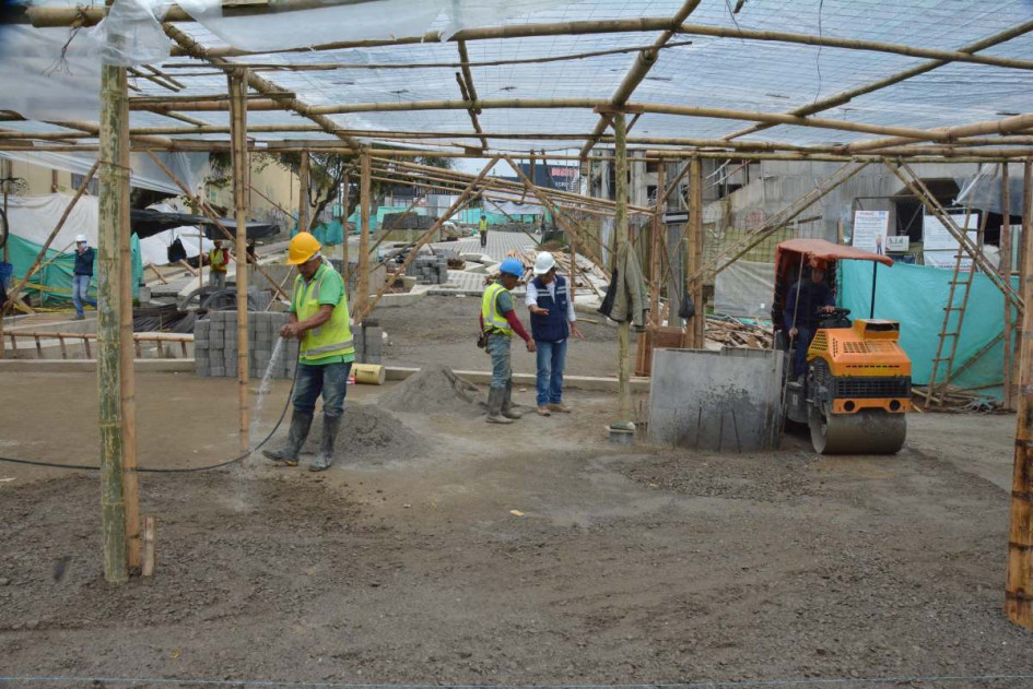 Foto | Freddy Arango | LA PATRIA Así lucen las obras del Bulevar de la 48. Foto | Freddy Arango | LA PATRIA Así lucen las obras del Bulevar de la 48.