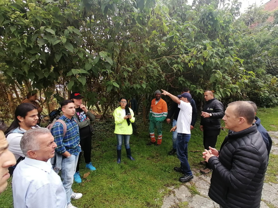 Visita a la reserva Camino de la Palma Real. Visita a la reserva Camino de la Palma Real.
