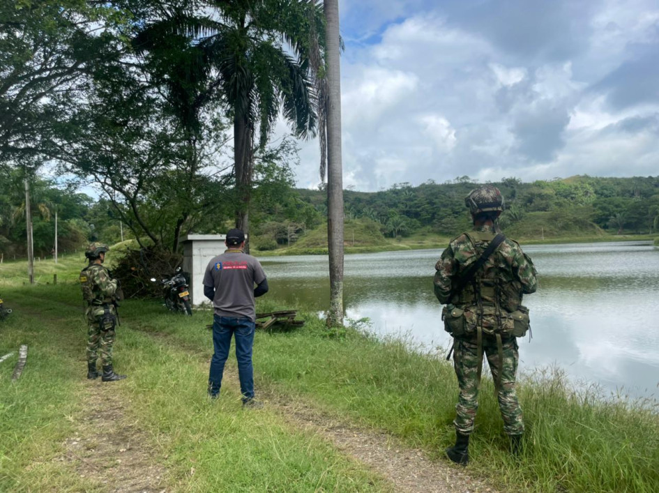 Propiedad incautada en La Dorada Propiedad incautada en La Dorada