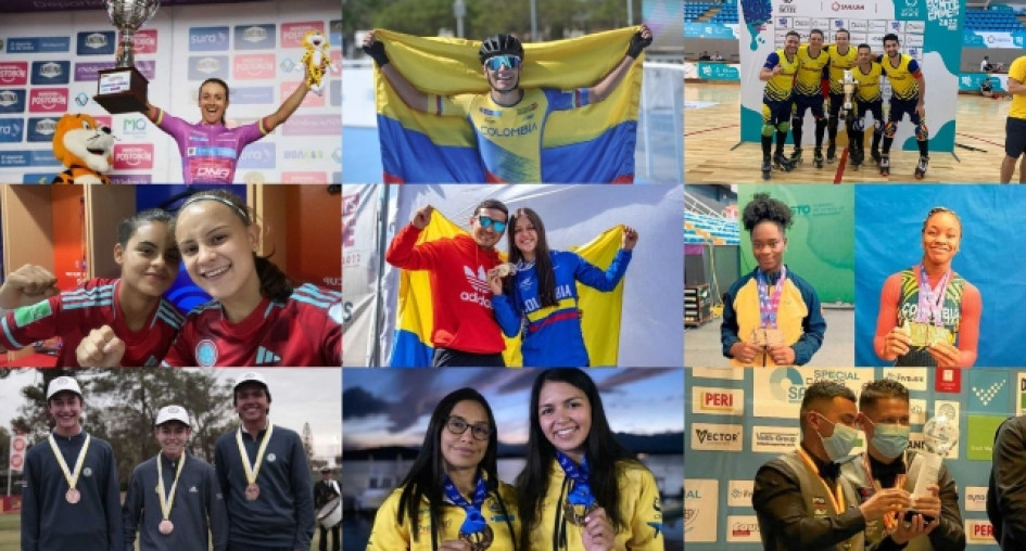 Conozca algunos de los medallistas en pesas, downhill, ciclismo, hockey, baloncesto, patinaje, entre otros. Conozca algunos de los medallistas en pesas, downhill, ciclismo, hockey, baloncesto, patinaje, entre otros.v