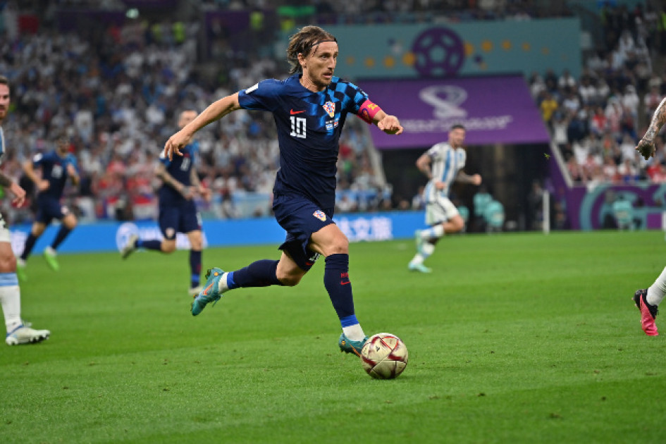 Luka Modric, figura de la selección de Croacia y del Real Madrid. Luka Modric, figura de la selección de Croacia y del Real Madrid.